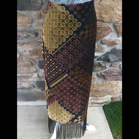 Muse Dresses & Skirts - Muse Long Silk Skirt